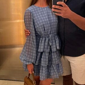 Blue Gingham Dress